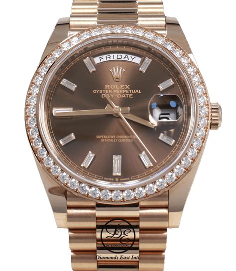 rolex president 40 review|rolex presidential 40mm diamond bezel.